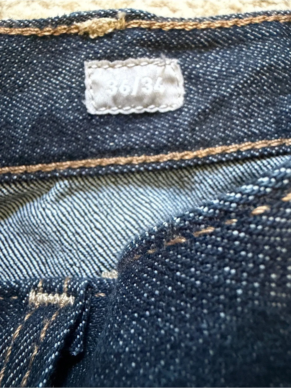 Ariat Jeans Mens 36x 34 Blue M5 Rebar Straight Denim Pants 2x More Durable NWT